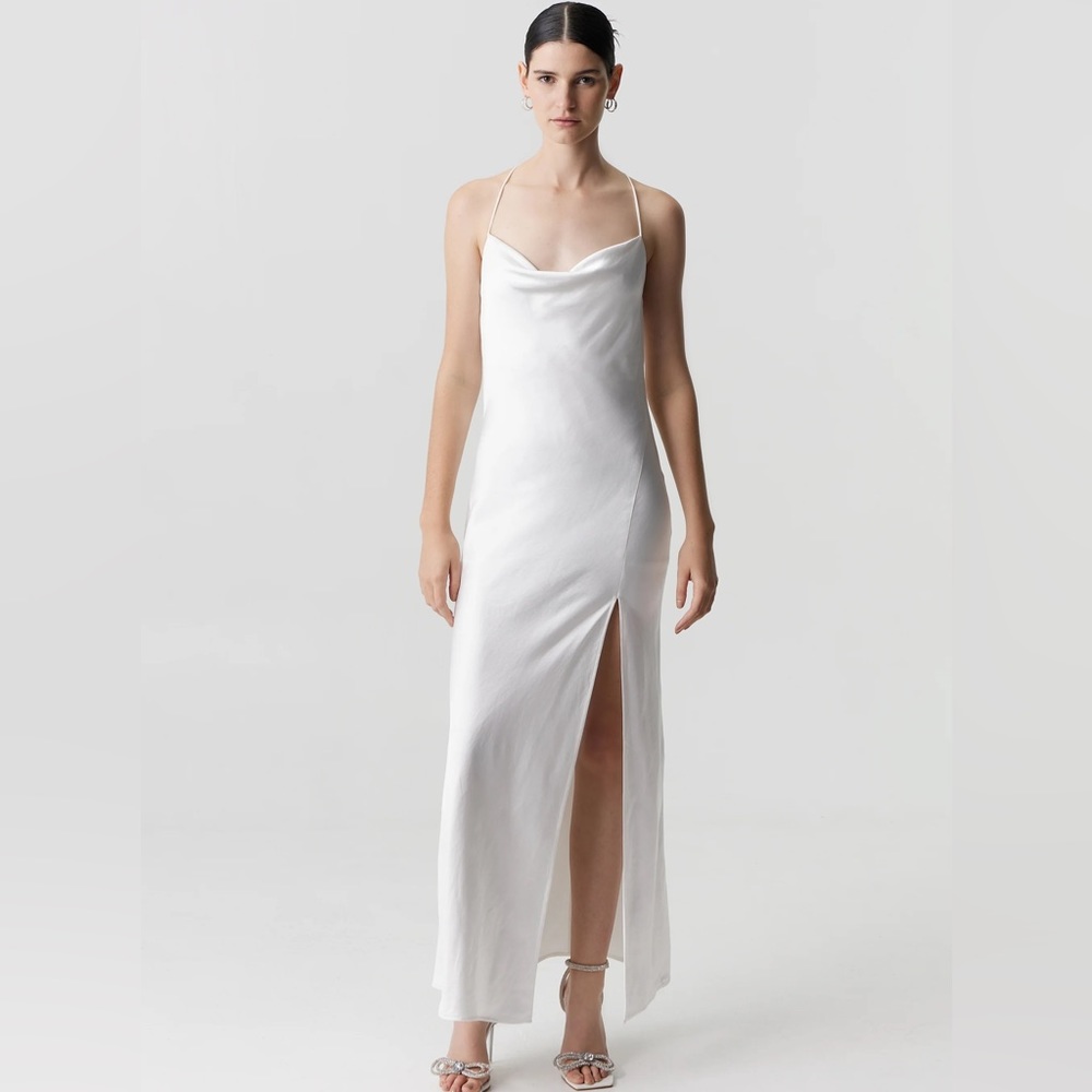 White Slip Dress